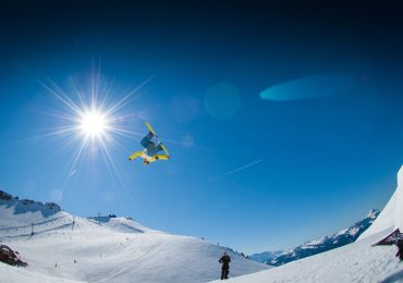 snowboarding